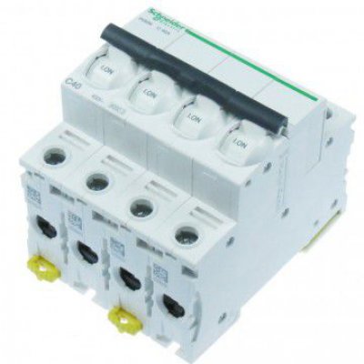 Siguranta Automata 4P 40A Schneider, Curba C, 6kA