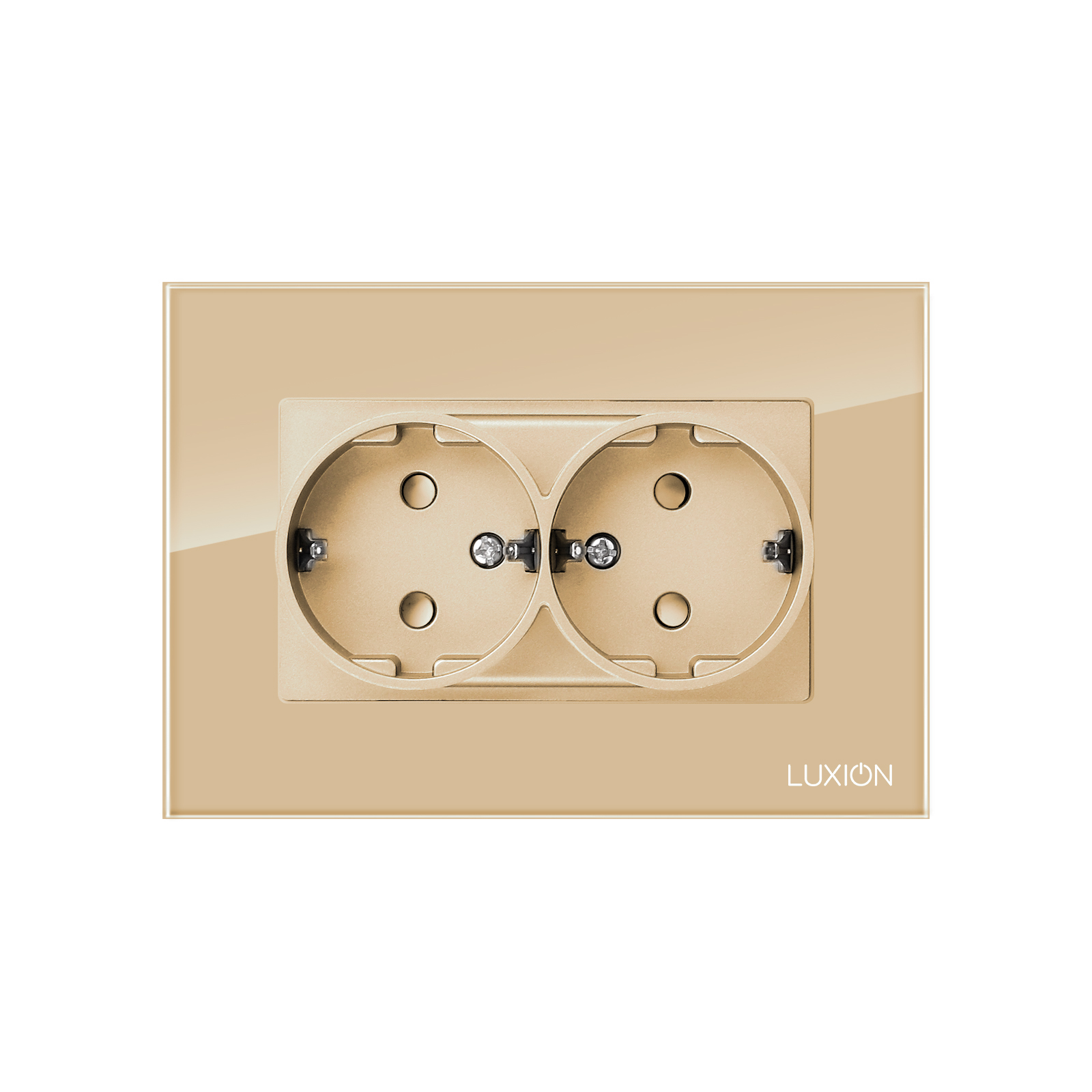 Priza Dubla Sticla LUXION | Design Modern Siguranta - imagine 7