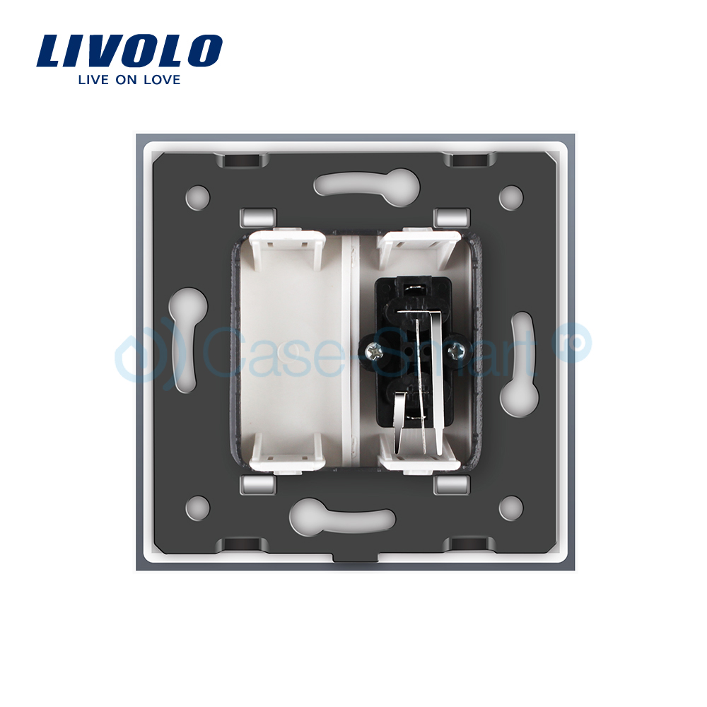 Priză Audio Livolo cu Rămă Sticlă - imagine 4