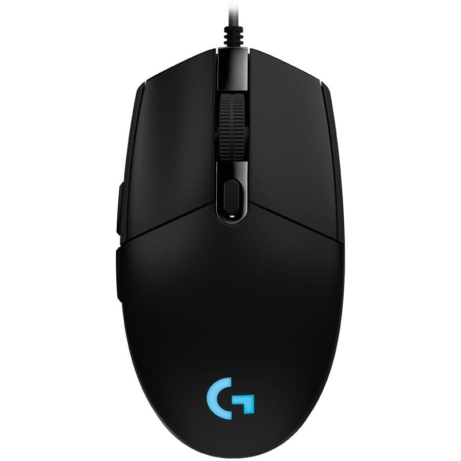 Mouse Gaming Logitech G203 LIGHTSYNC RGB, 8000 DPI, Negru - imagine 2