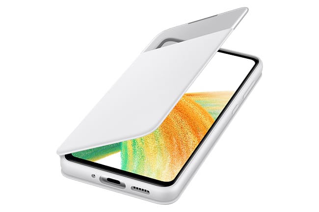 Husă Samsung A33 5G S View Wallet Albă - imagine 10