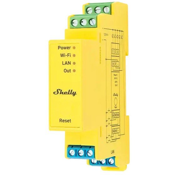 Shelly Pro RGBWW PM - Controler LED WiFi & LAN