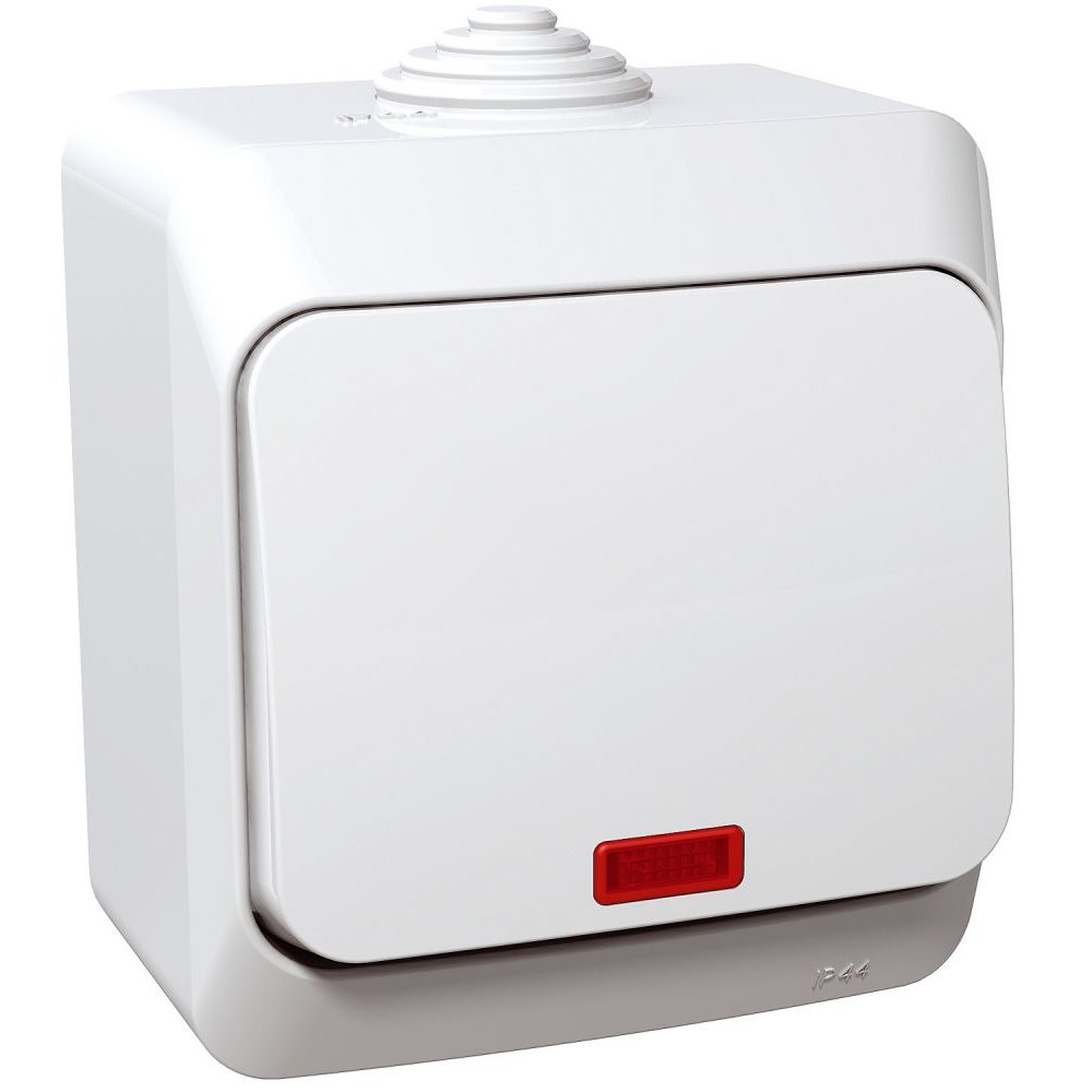 Întrerupător Schneider Cedar cu indicator luminos