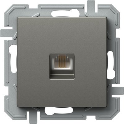 Priza Telefon RJ11 Titan Logiq, 1P, Modul TEM