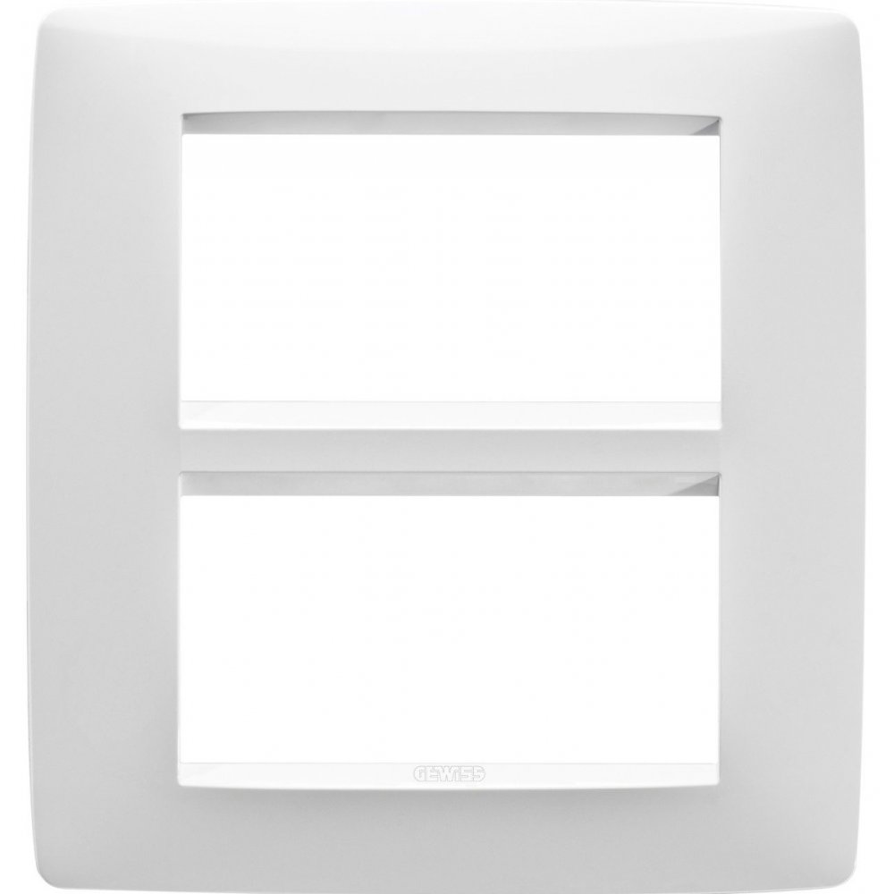 Rama decorativă 8 module Gewiss Chorus One Albă