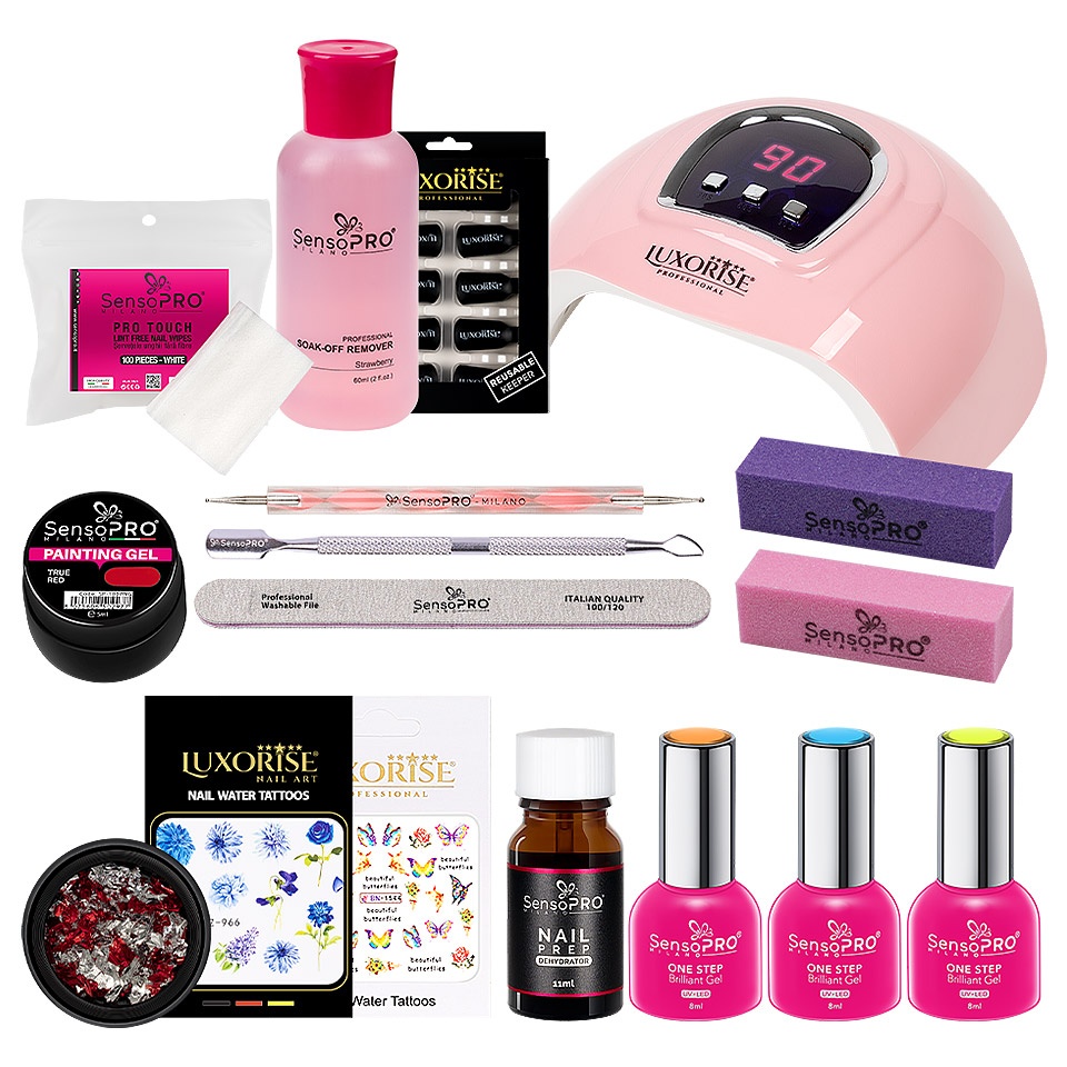 Kit Oja Semipermanenta One Step cu Lampa 36W