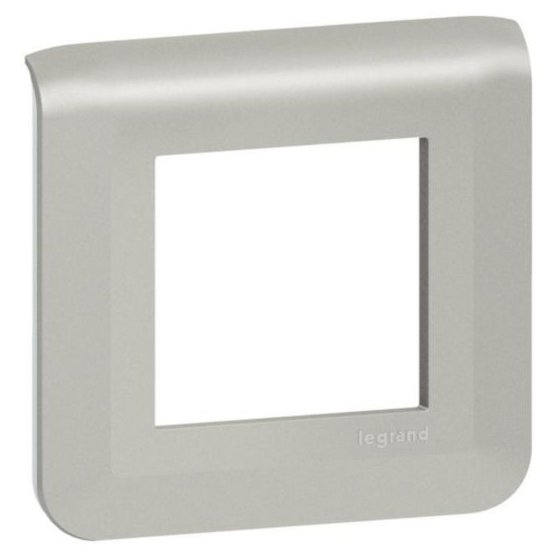 Rama Legrand Mosaic 2 module, aluminiu, 079302L