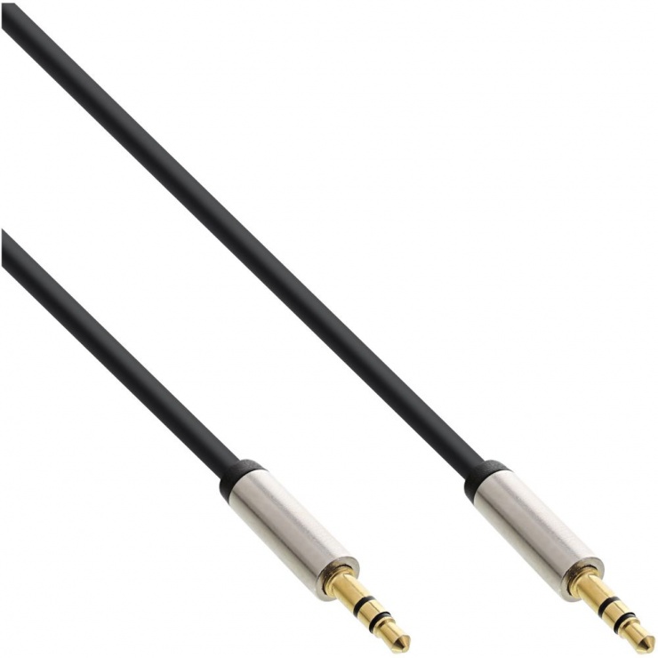 Cablu Audio Jack 3.5mm 10m InLine, Aurit