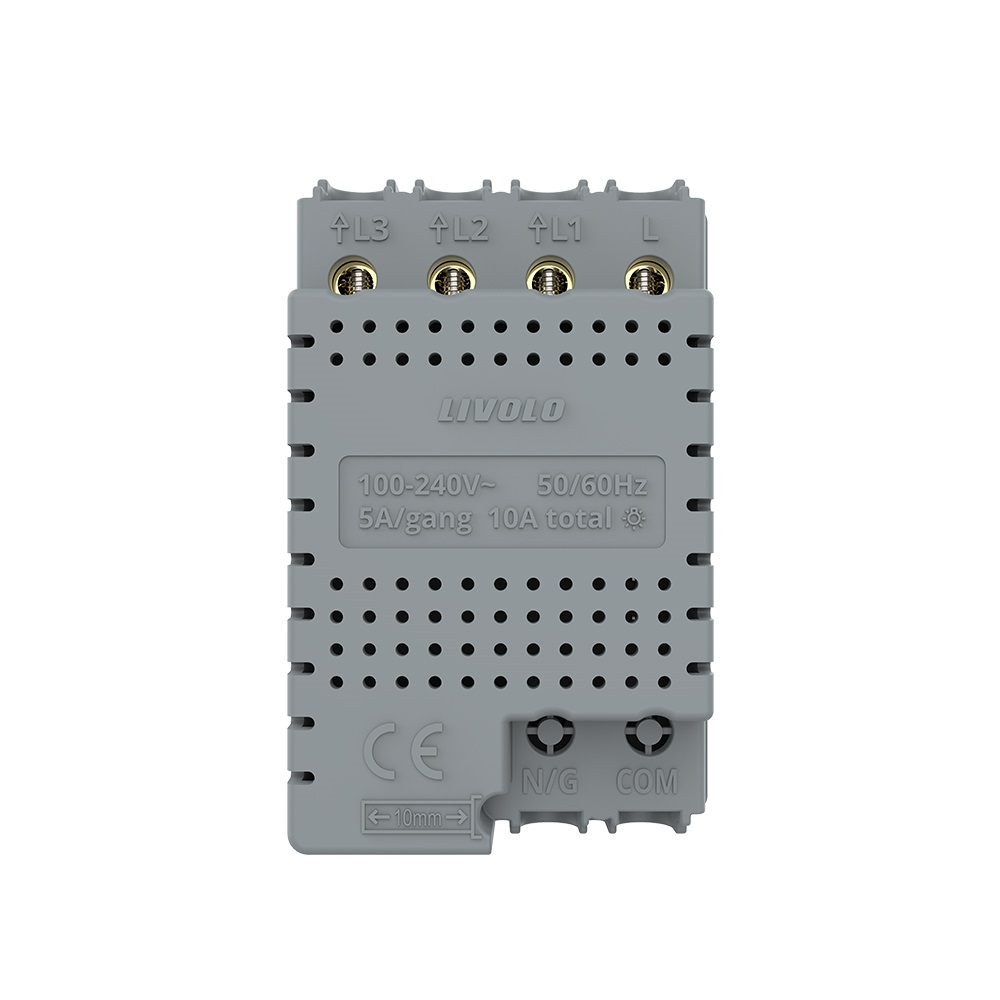 Modul Livolo Wireless Triplu Touch, Standard Italian - imagine 2