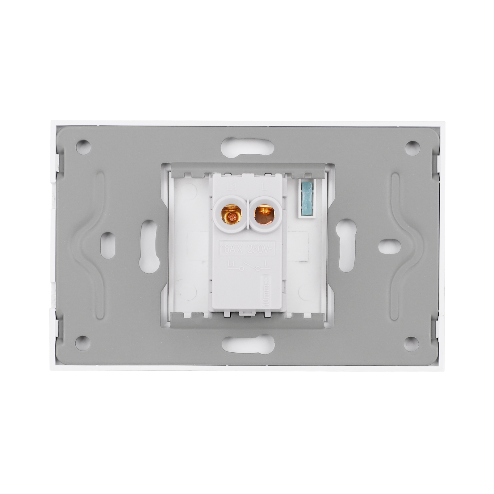 Intrerupator Simplu Mecanic LUXION cu Rama din Sticla, IP44 - imagine 4