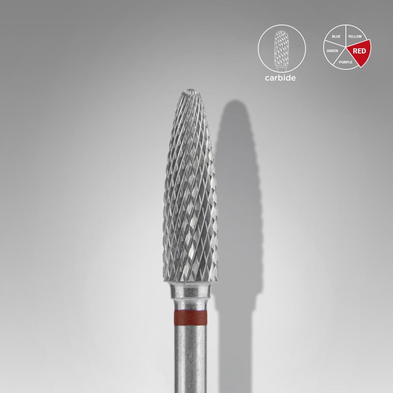 Capăt freză carbid Staleks Expert, fin, 4 mm