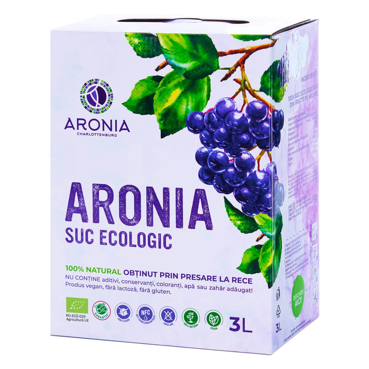 Suc Aronia 3L ECO | Natural, Bio, Antioxidant