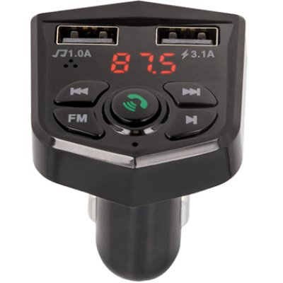 Modulator FM Bluetooth cu 2 USB Maxlife, sunet wireless
