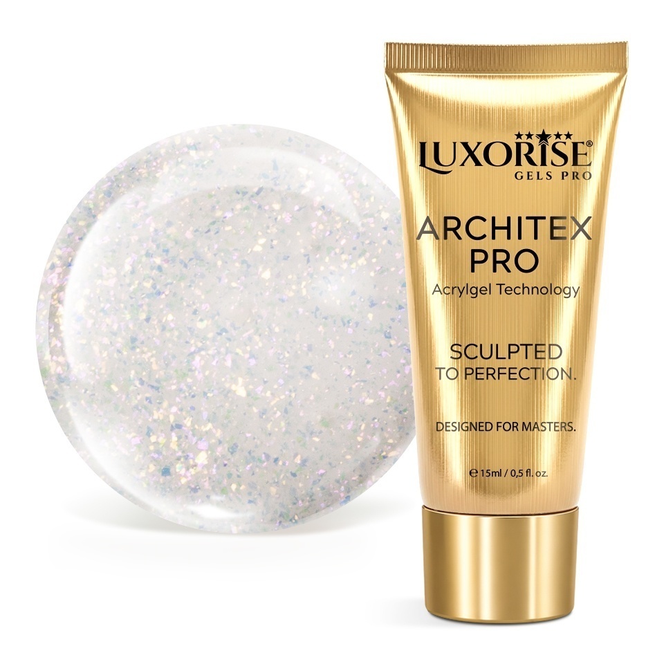 Polygel LUXORISE ARCHITEX PRO - Rare Sensations Collection, Frosted Sun, 15ml