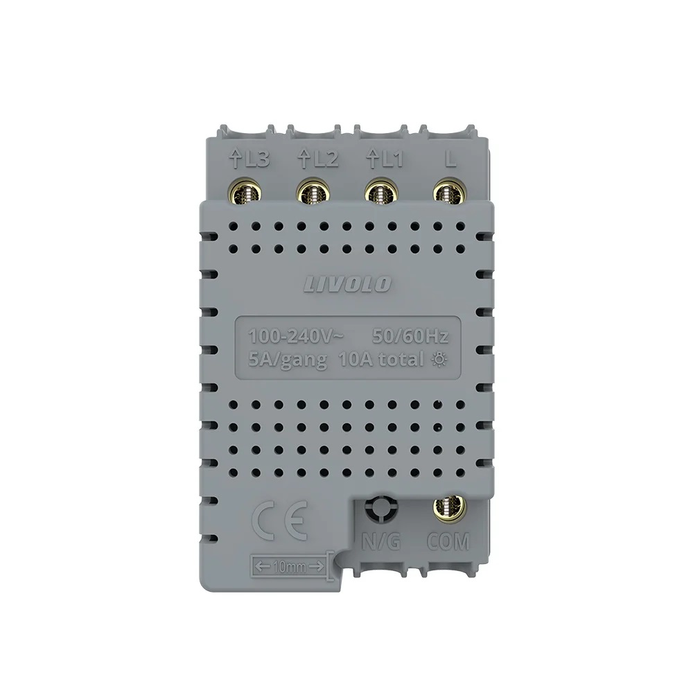 Modul Intrerupator Triplu ZigBee Livolo Touch - imagine 3