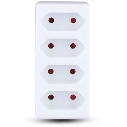 Adaptor 4 Prize V-TAC, 3680W, Alb