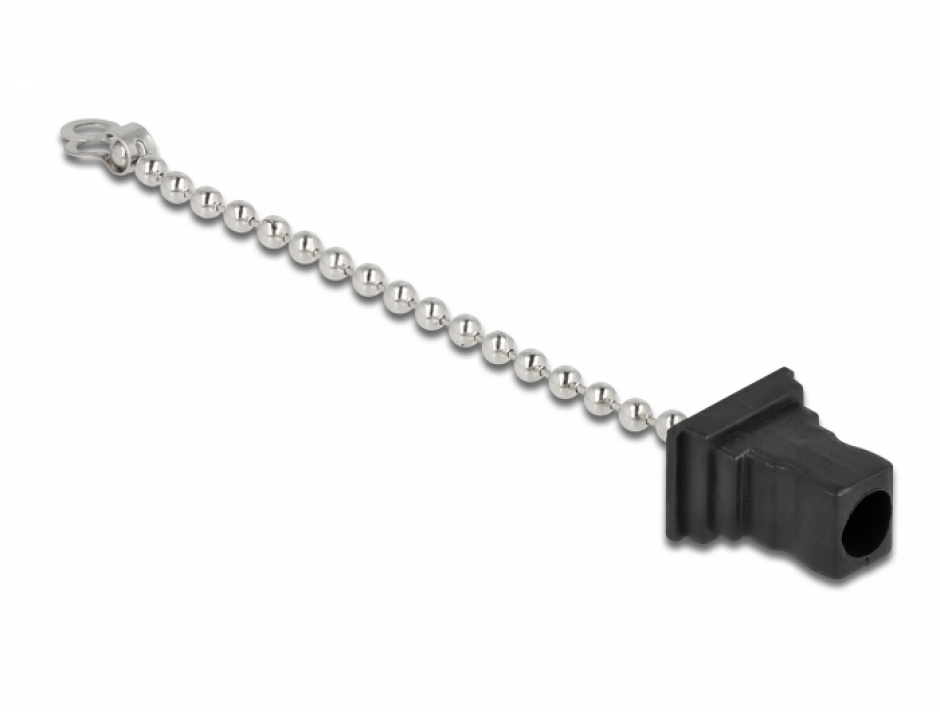 Protectie Conector SC Negru | Delock 86847