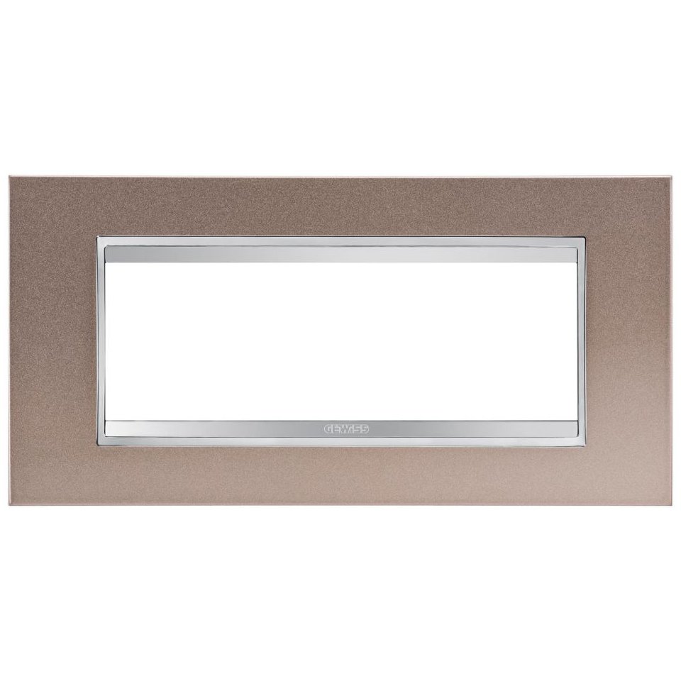 Rama ornament 6 module Gewiss Chorus Lux Bronz
