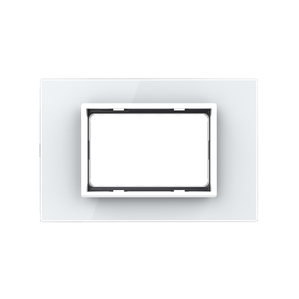 Rama sticlă Livolo 3 module Italian | Design modern - imagine 2