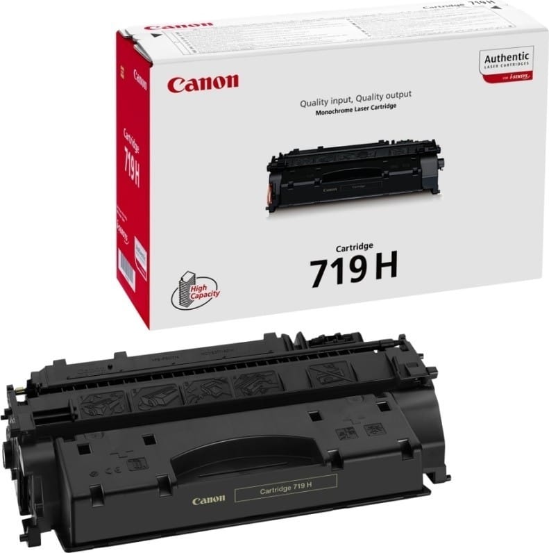 Toner Original Canon CRG719H Black - 6400 Pagini - imagine 2