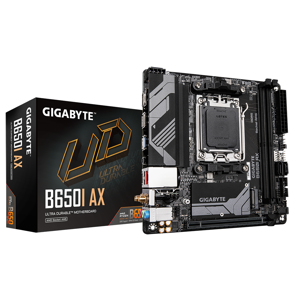 Placă de bază GIGABYTE B650I AX AM5 Mini-ITX DDR5
