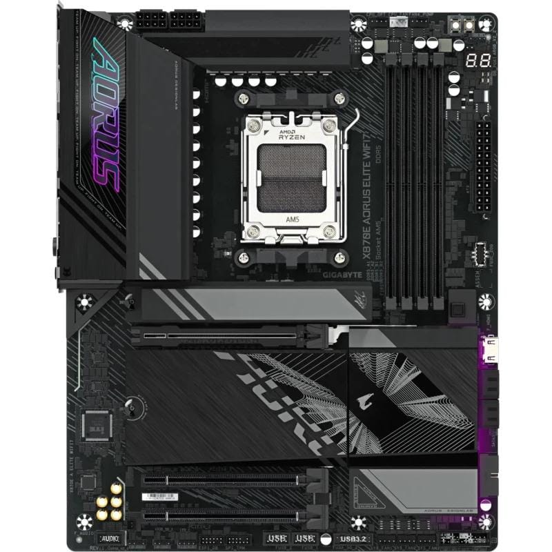Placă de bază Gigabyte X870E AORUS ELITE WIFI7 AM5 - imagine 3