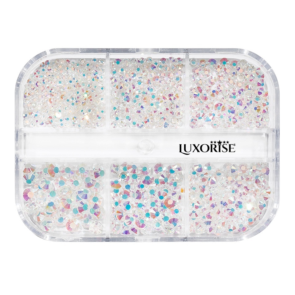Strasuri Unghii LUXORISE Fantasy Lights, 6 modele