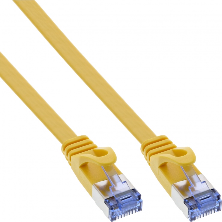 Cablu Flat FTP Cat.6A 10m Galben InLine