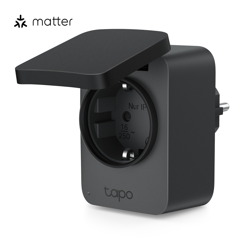 Priză inteligentă Wi-Fi exterior TP-LINK Tapo P410M Matter IP54