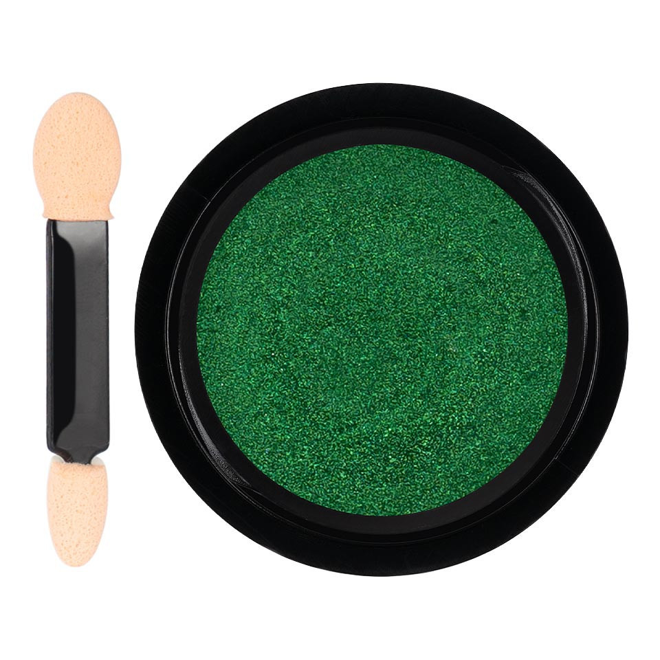 Pigment Unghii Mirror Powder LUXORISE Lucky Green