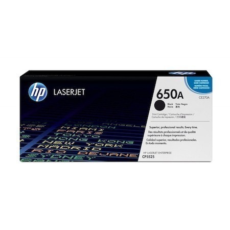 Toner Original HP Black 650A, 13.5K pagini