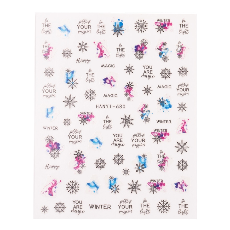 Abtibild Unghii SensoPRO Crystal Flakes