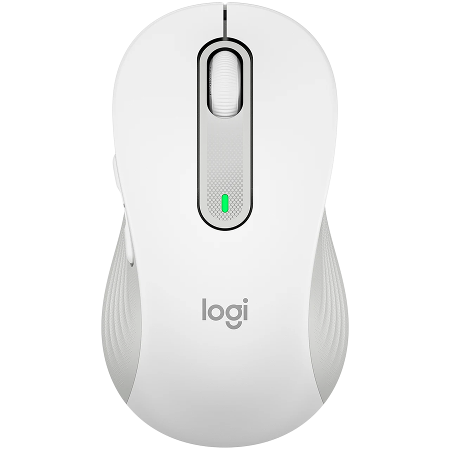 Mouse Wireless LOGITECH Signature M650 L Alb Crem Ergonomic