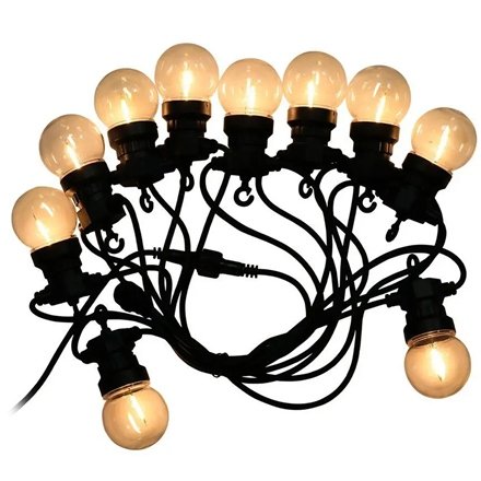 Ghirlanda LED Filament V-TAC 5m, 10 Becuri