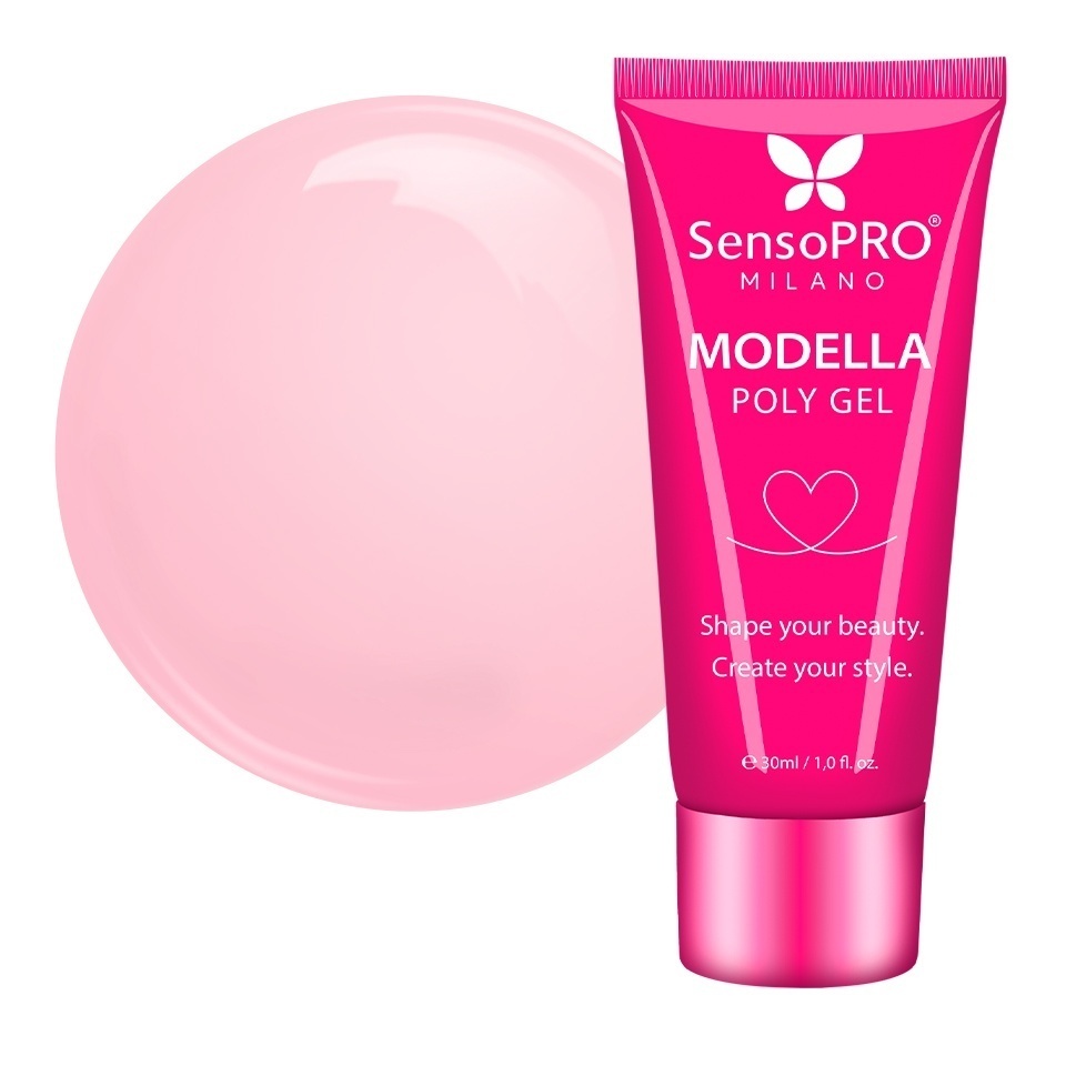 Polygel MODELLA SensoPRO Milano - Toffee Nude, 30ml