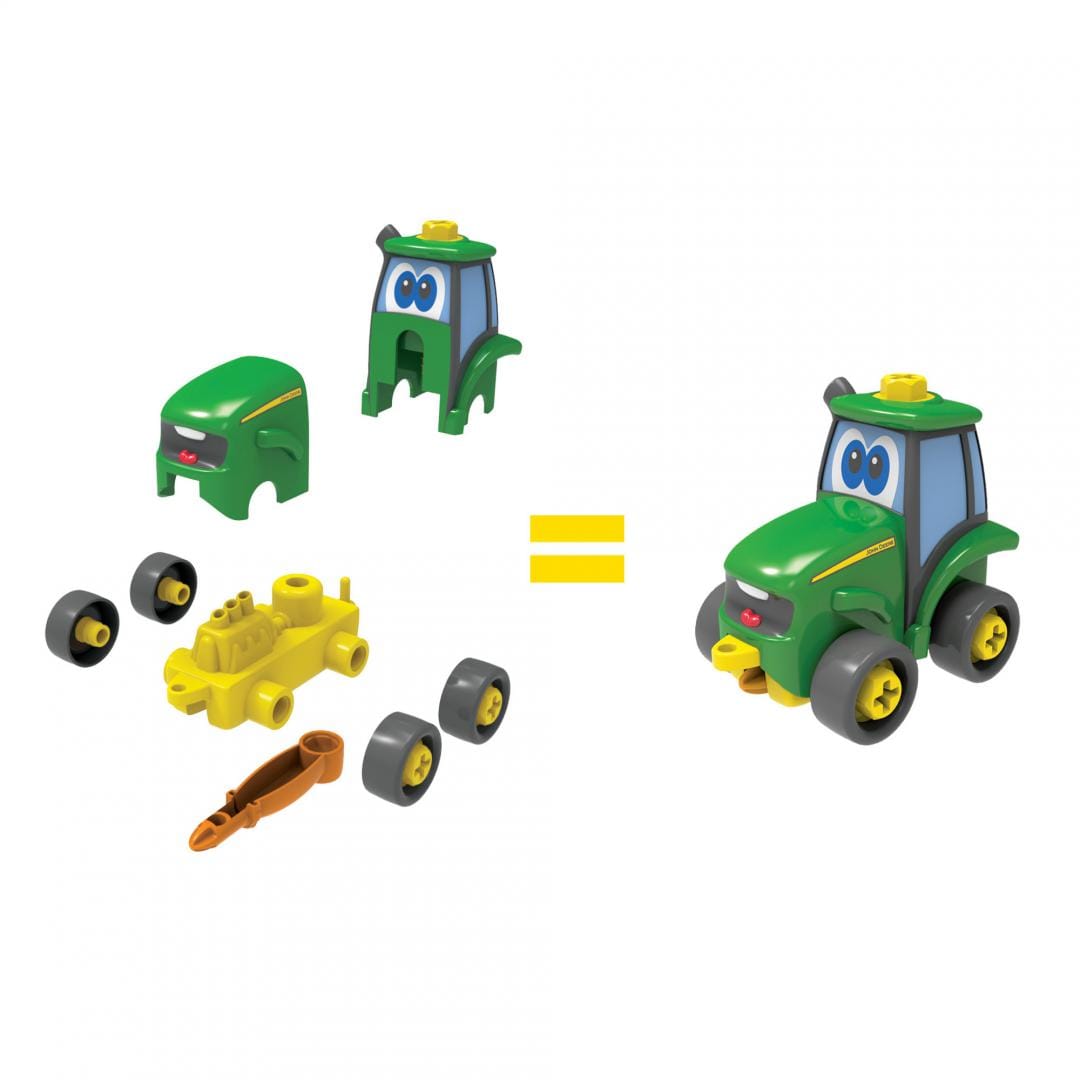 Tractoras Johnny Build-a-Buddy Tomy - Construieste un Prieten - imagine 3