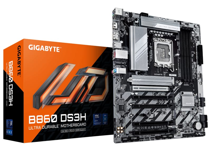 Placă de bază Gigabyte B860 DS3H LGA1851 DDR5 PCIe 5.0 - imagine 2