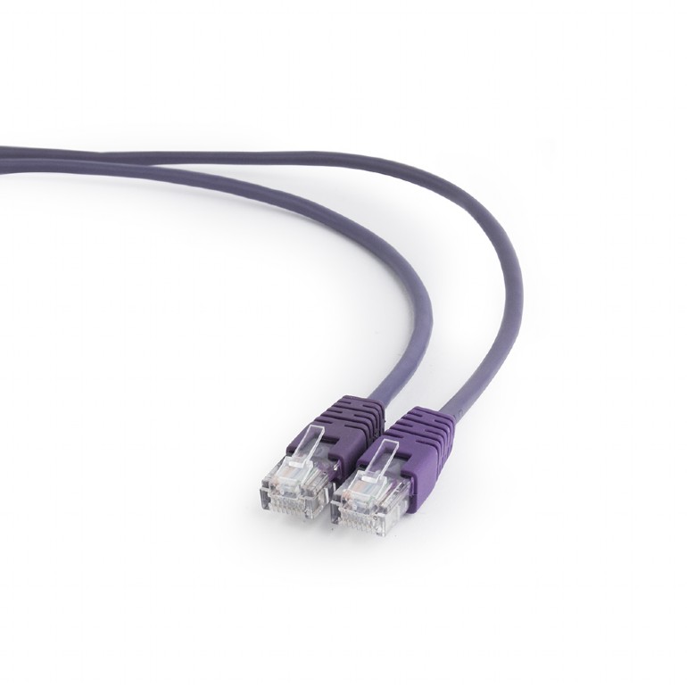 Patch Cord UTP Cat5e Gembird 2m Violet - Cablu Rețea Premium