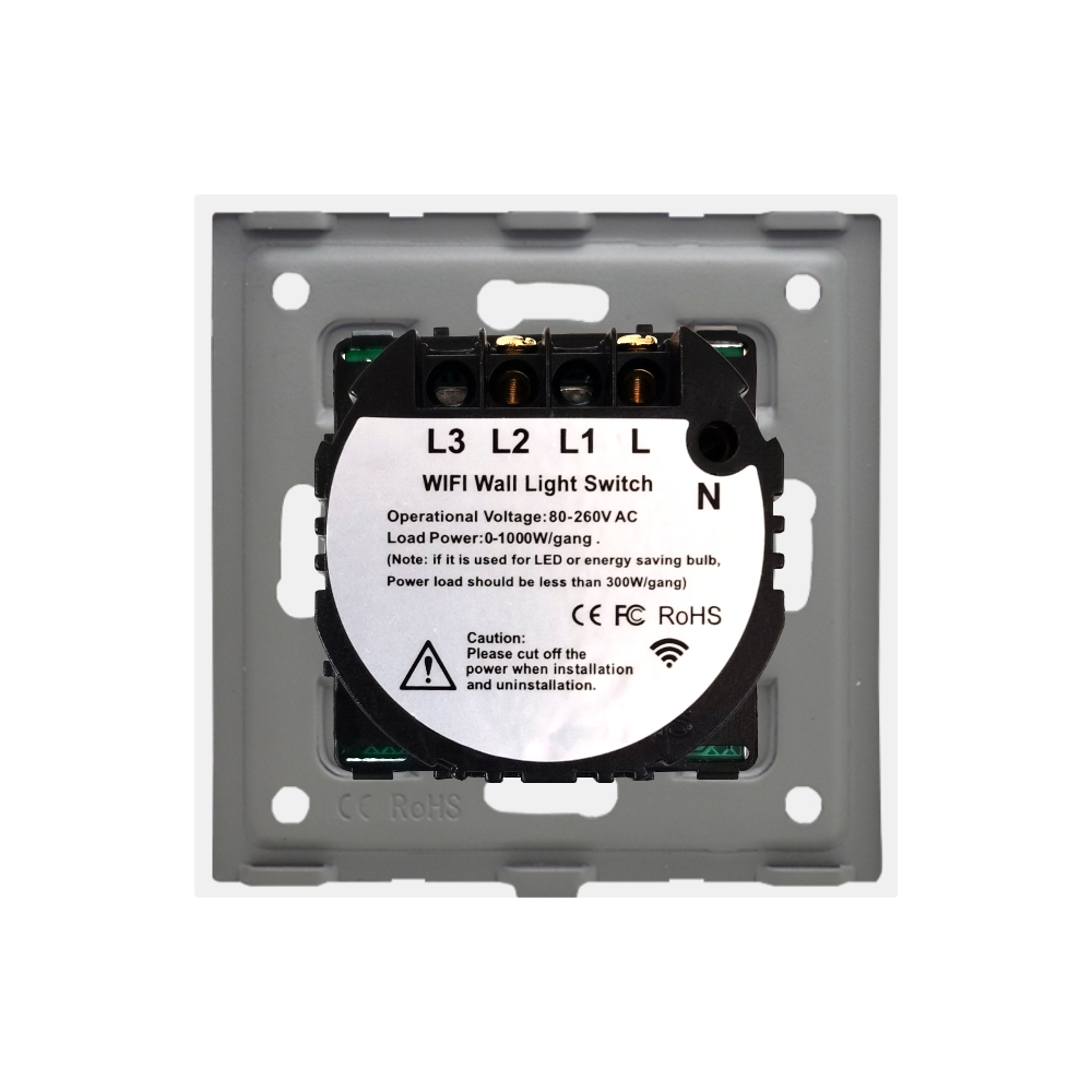 Intrerupator Touch Wi-Fi LUXION RF433 - imagine 12