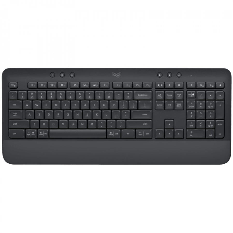 Tastatura Logitech K650 Wireless, Silențioasă, Graphite