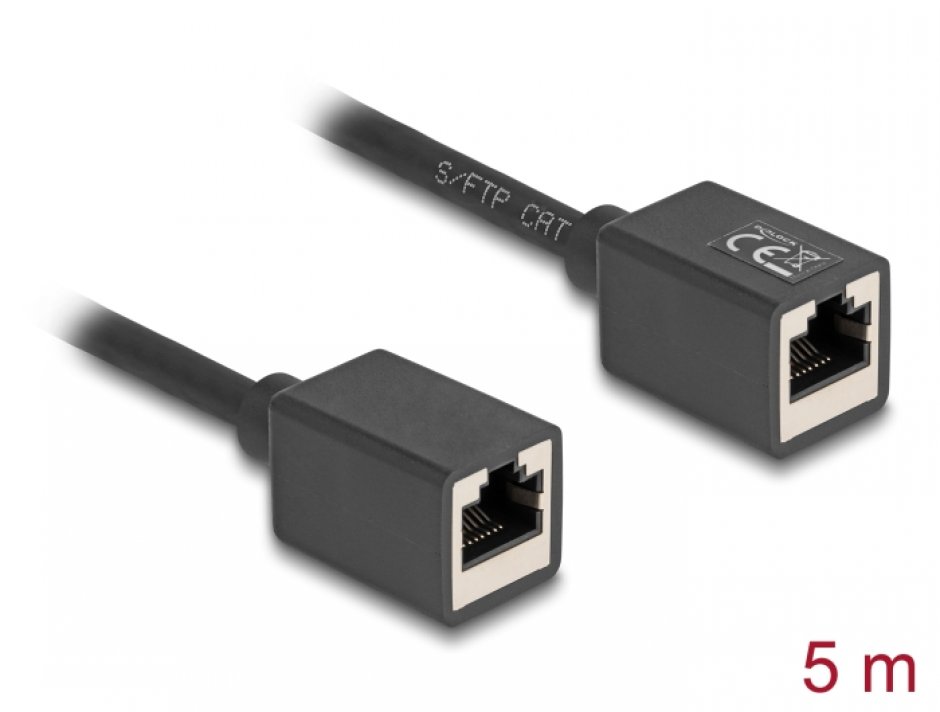 Cablu Prelungitor RJ45 Cat.6A 5m Delock