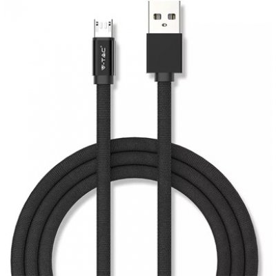 Cablu Micro USB 1M V-TAC Ruby Edition, 2.4A