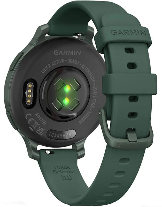 Ceas Garmin Lily 2 Active Jasper Green | Smartwatch Fitness AMOLED - imagine 3