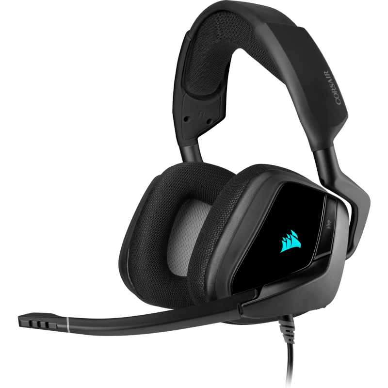 Căști Gaming Corsair Void RGB Elite Carbon Surround 7.1