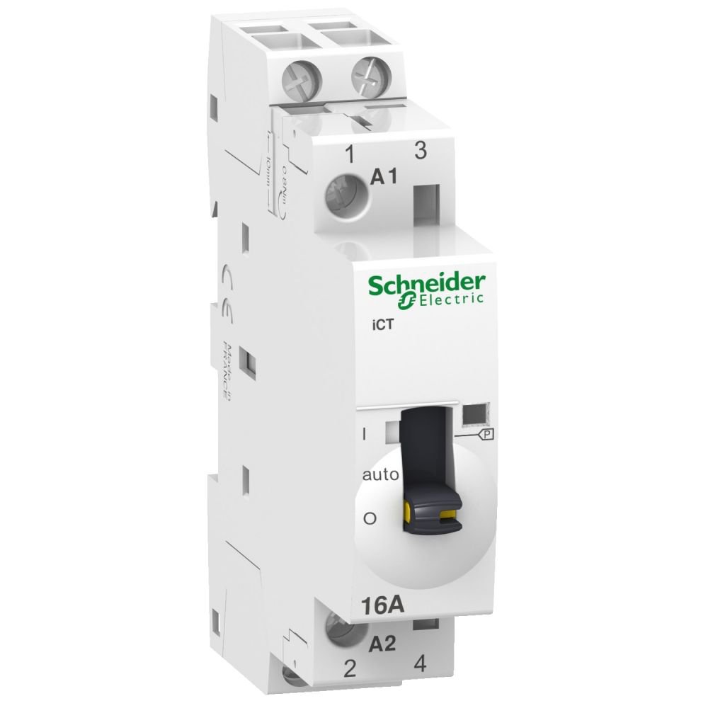 Contactor Modular Schneider 16A 2P 220V Acti9 iCT