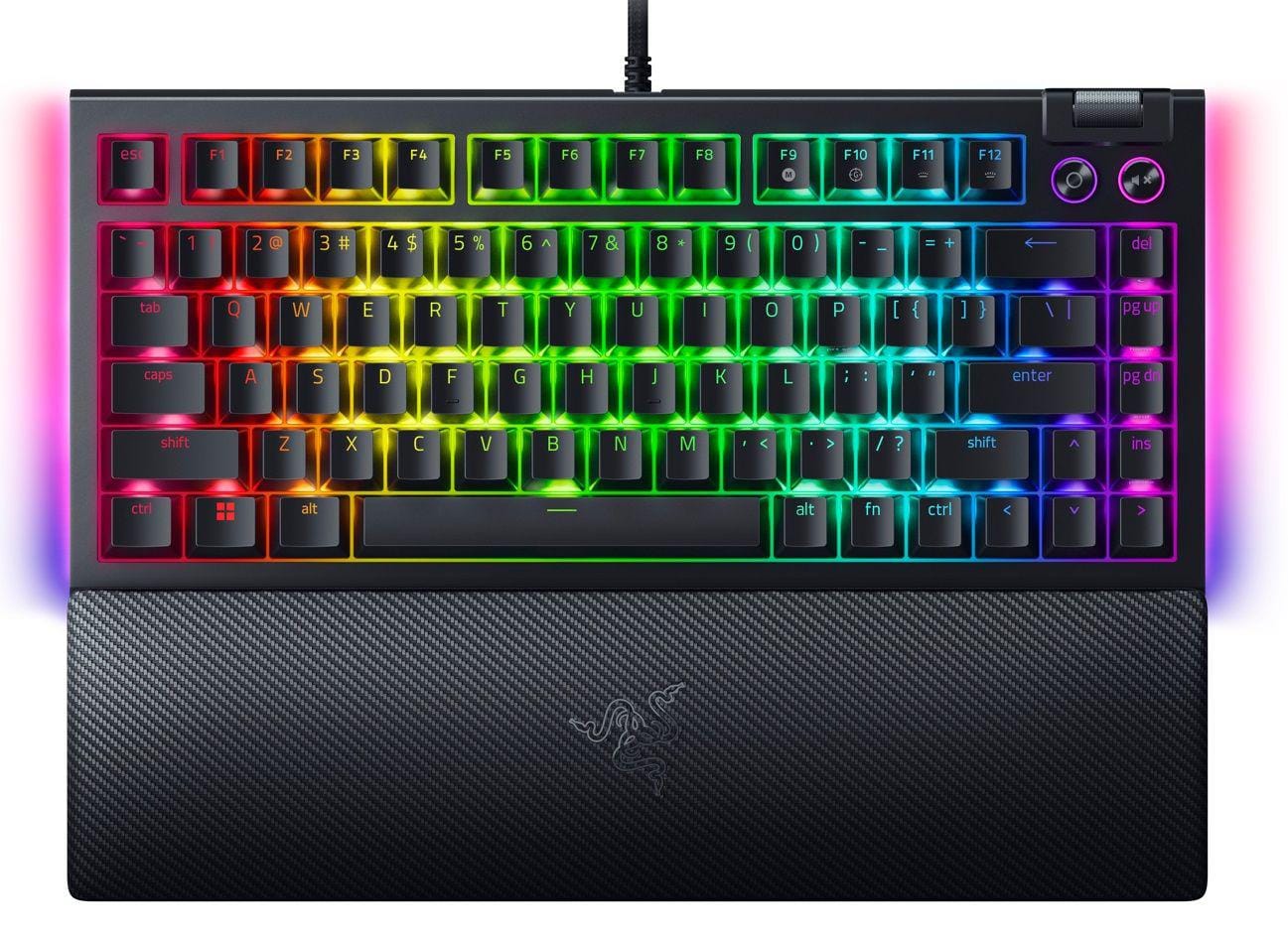 Tastatura Gaming Razer BlackWidow V4 75% - RGB Premium - imagine 2
