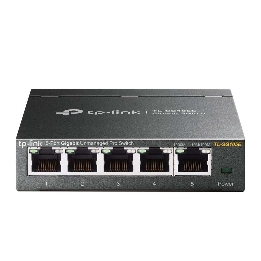 Switch TP-LINK TL-SG105E 5 Porturi Gigabit Easy Smart - imagine 4