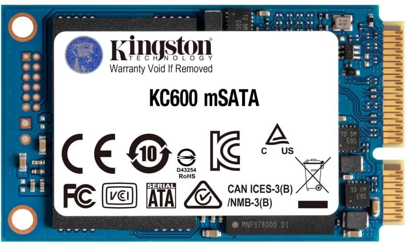 SSD Kingston KC600 256GB mSATA - Viteza Pana la 550MB/s - imagine 3
