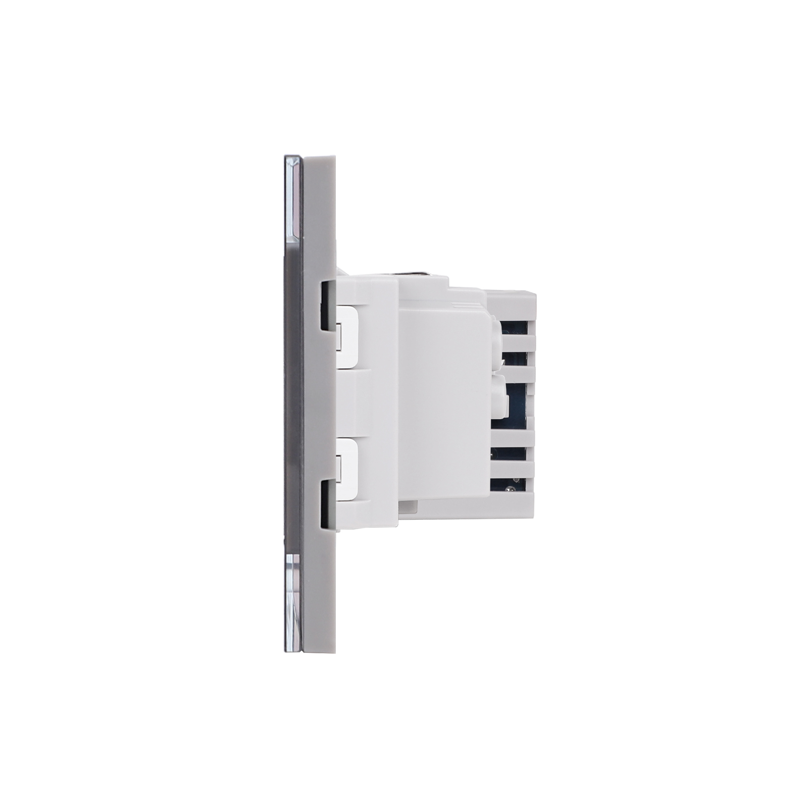Intrerupator + Priza USB A+C + Schuko cu Rama Sticla LUXION - imagine 15