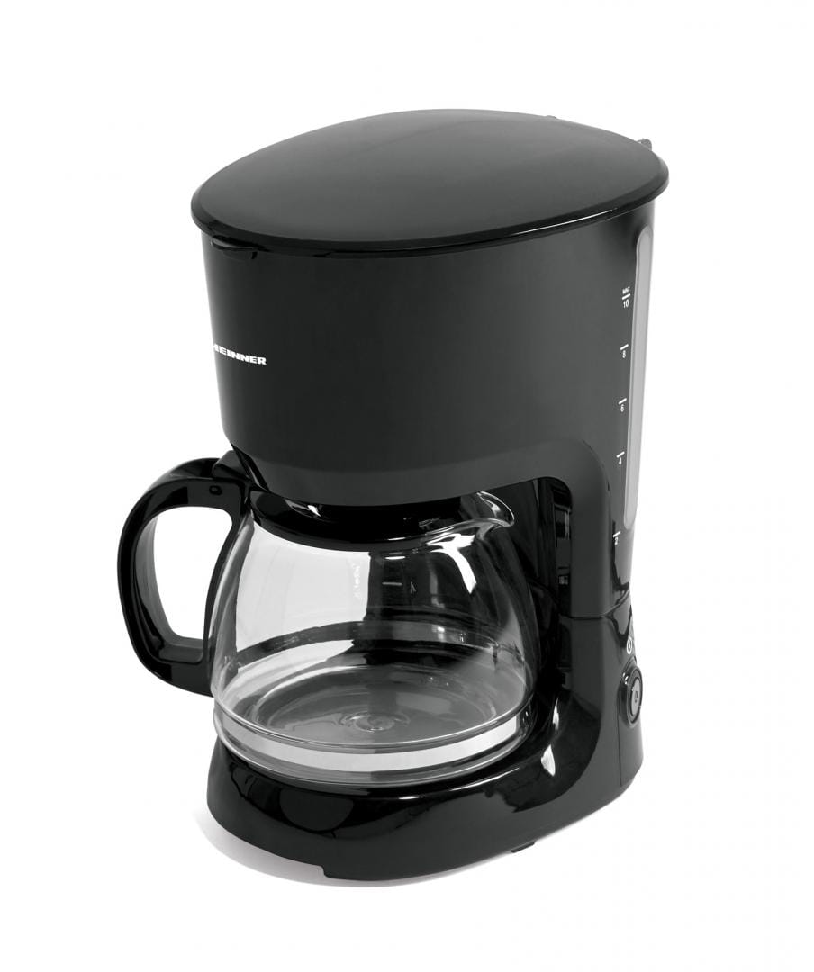 Cafetiera Heinner HCM-750BK, 1.25L, 750W, Anti-picurare - Negru - imagine 2